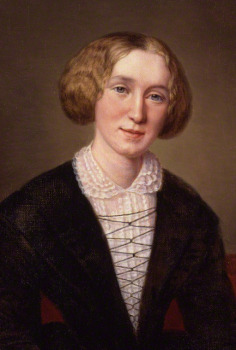 NPG 1405; George Eliot (Mary Ann Cross (nÈe Evans)) replica by FranÁois D'Albert Durade